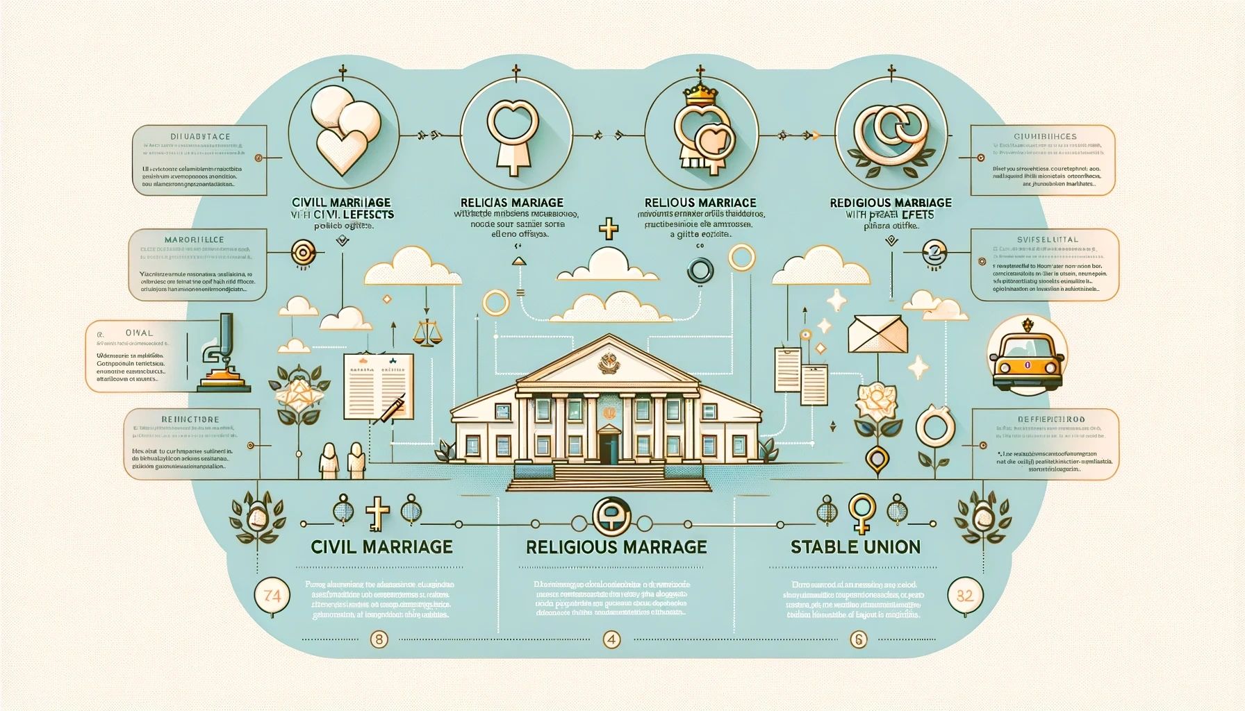 Entendendo os Tipos de Casamentos: Um Guia Completo para Casais